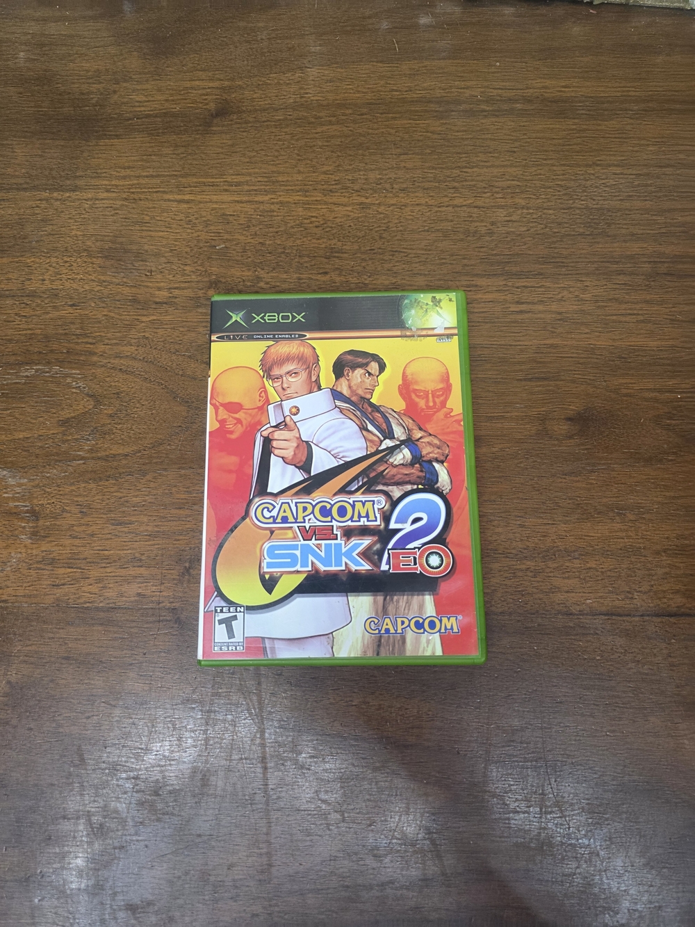OG XBOX CAPCOM vs. SNK 2 EO GAME Cib